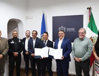 Firman convenio de colaboración autoridades de la Coordinación General Estratégica de Seguridad y CODE