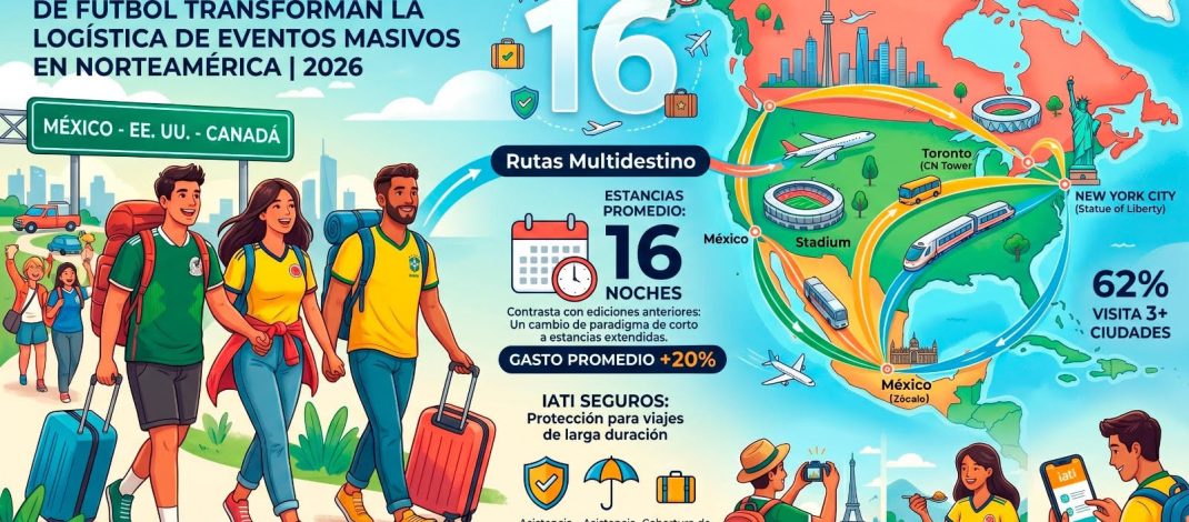 Viajes más largos y rutas entre tres países: el nuevo perfil del aficionado latinoamericano